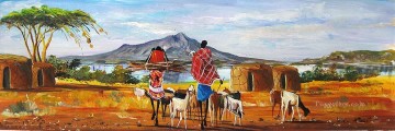 aus sawangunk bergen Ölbilder verkaufen - Almost Home aus Afrika